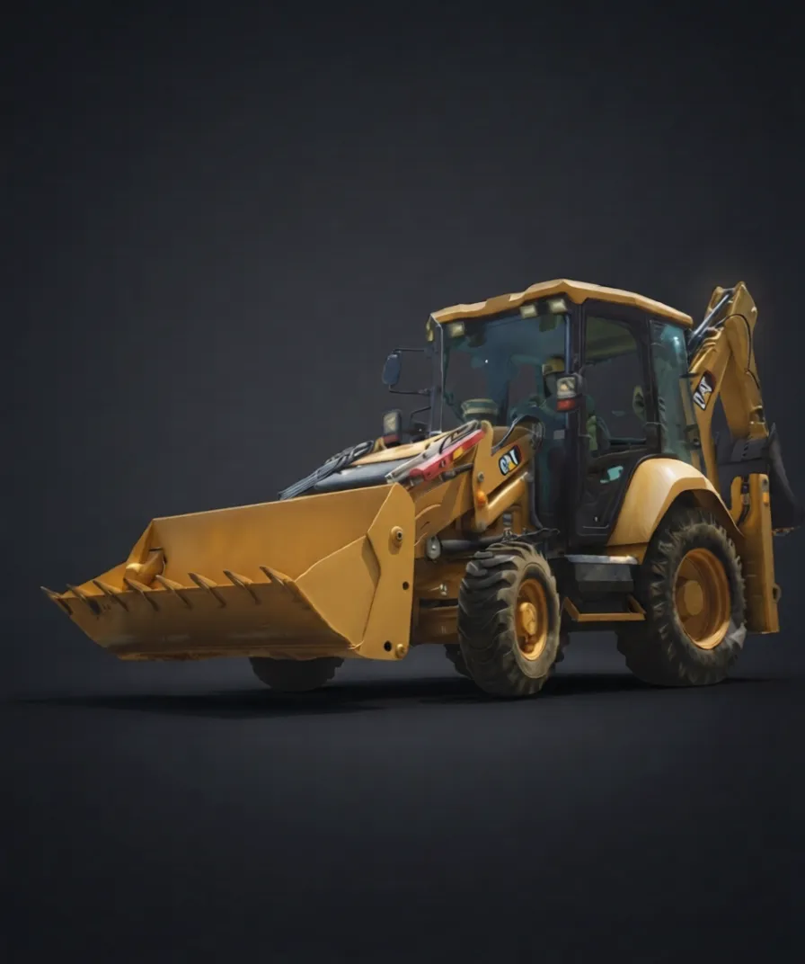 CAT 424 Backhoe Loader